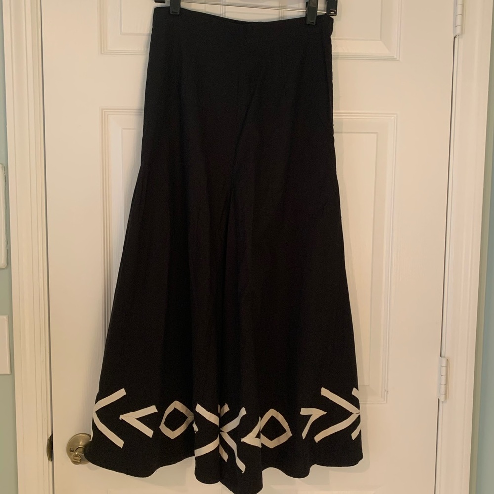 H&M Geometric/Tribal Maxi Skirt